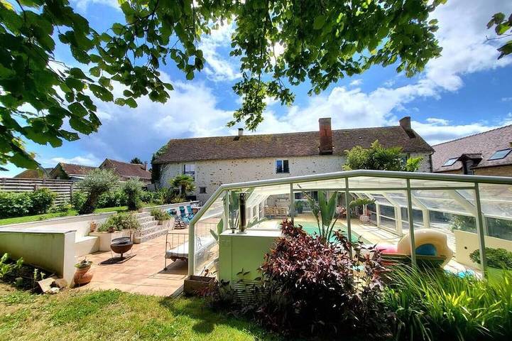 Gîte pour 17 personnes, avec jardin à Degré