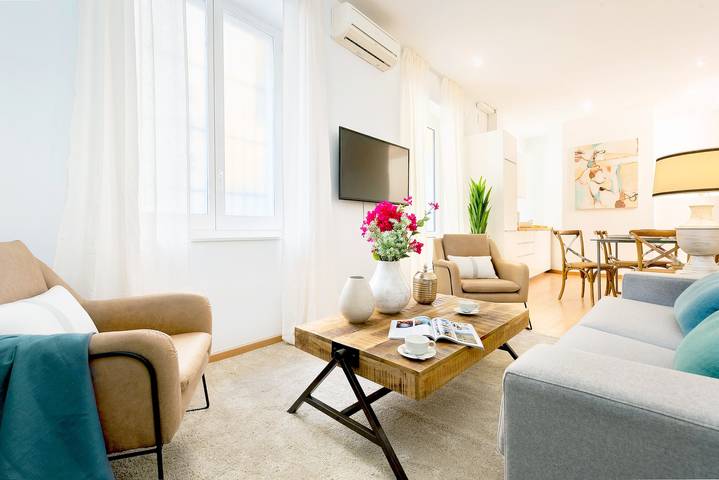 Apartamento para 4 personas, con terraza en Santa Cruz (Sevilla)