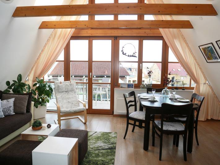 Ferienwohnung für 4 Personen, mit Balkon - 1