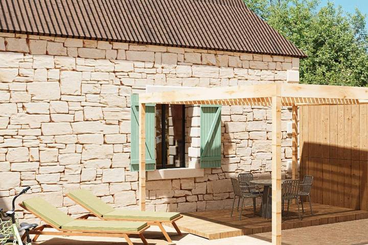 Chambre d’hôte pour 4 personnes, avec jardin ainsi que terrasse et piscine à Saint-Crépin-et-Carlucet - 4