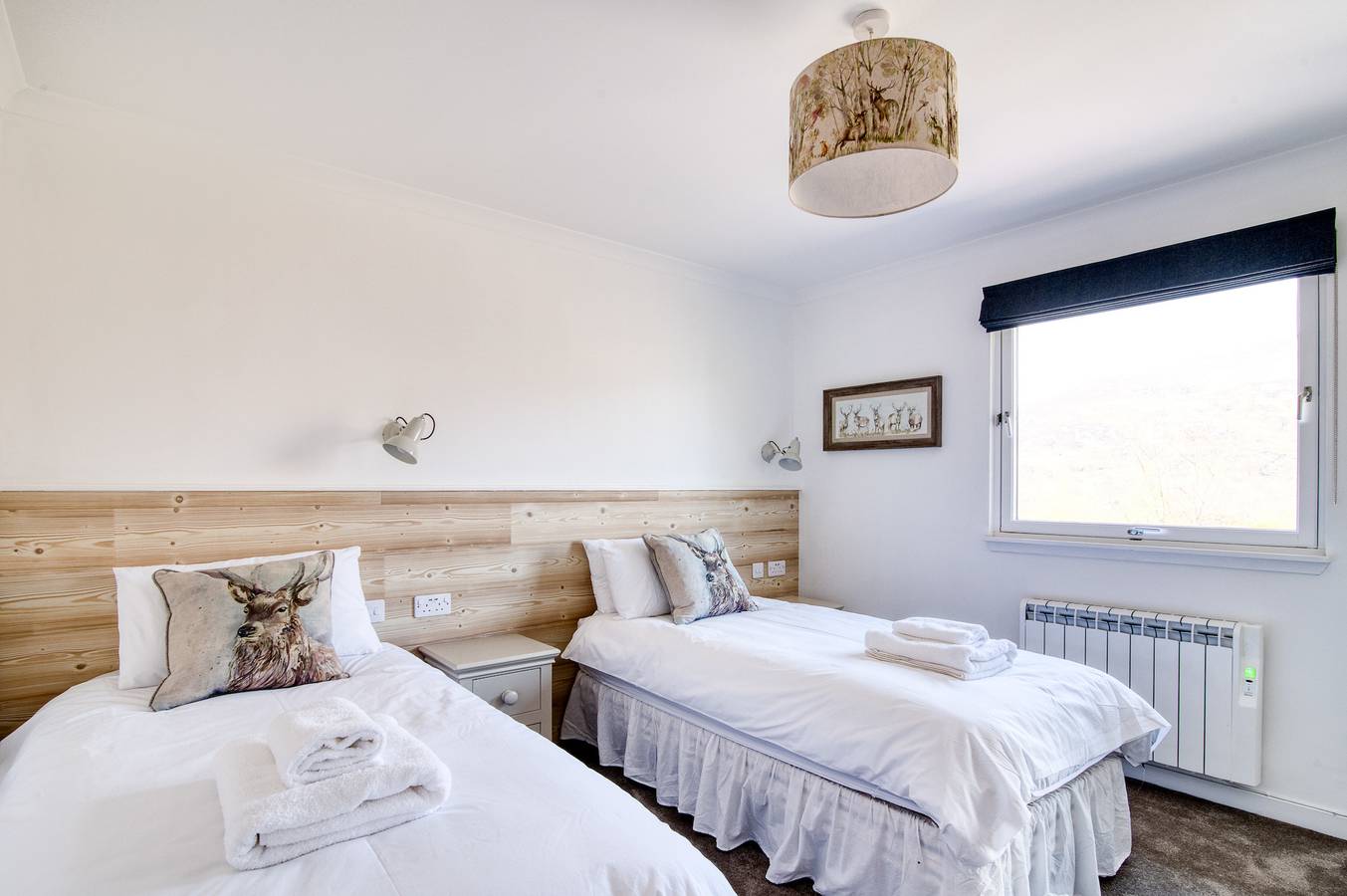 Chalet für 6 Personen mit Balkon in Stirling und Umgebung