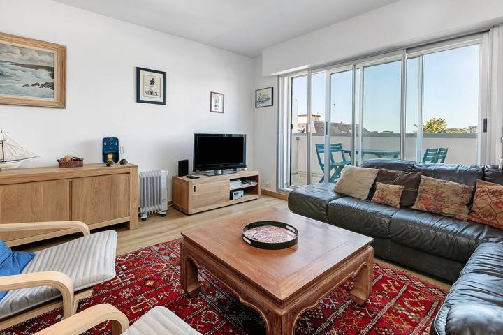 Ganze Wohnung, Schöne Wohnung im Zentrum für 4 Personen mit Balkon und Wlan in Pornichet, Côte d'Amour