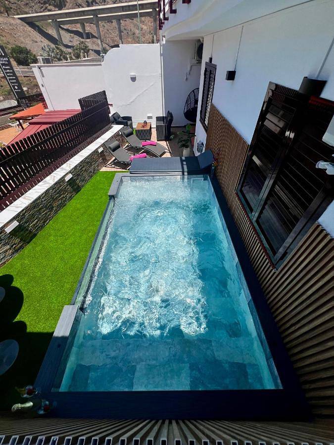 Villa für 9 Personen, mit Pool und Ausblick sowie Terrasse in Gran Canaria Süd - 4