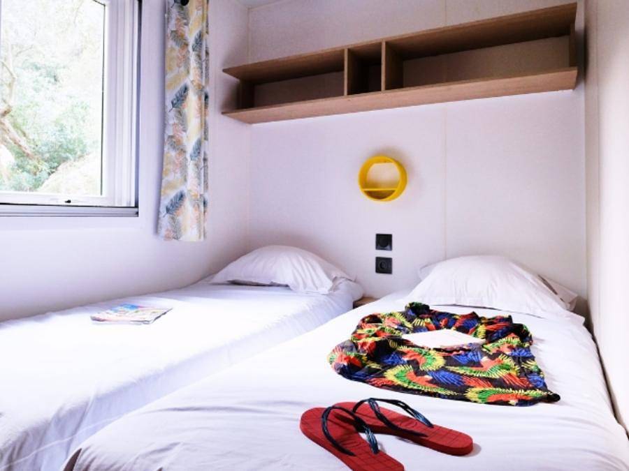 Camping La Vallée Heureuse Pausado - Mobilheim 6 personen - Premium in Orgon, Arles und Umgebung