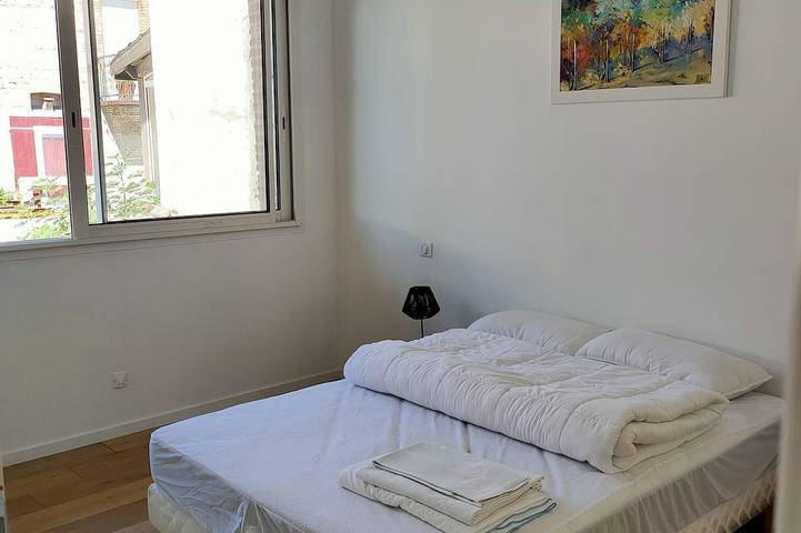 Appartement de vacances pour 4 personnes, avec jardin