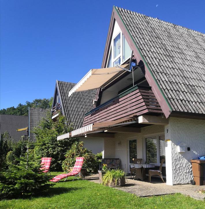 Ferienwohnung für 3 Personen, mit Balkon/Terrasse und Terrasse sowie Garten in Bischofsheim an der Rhön - 2