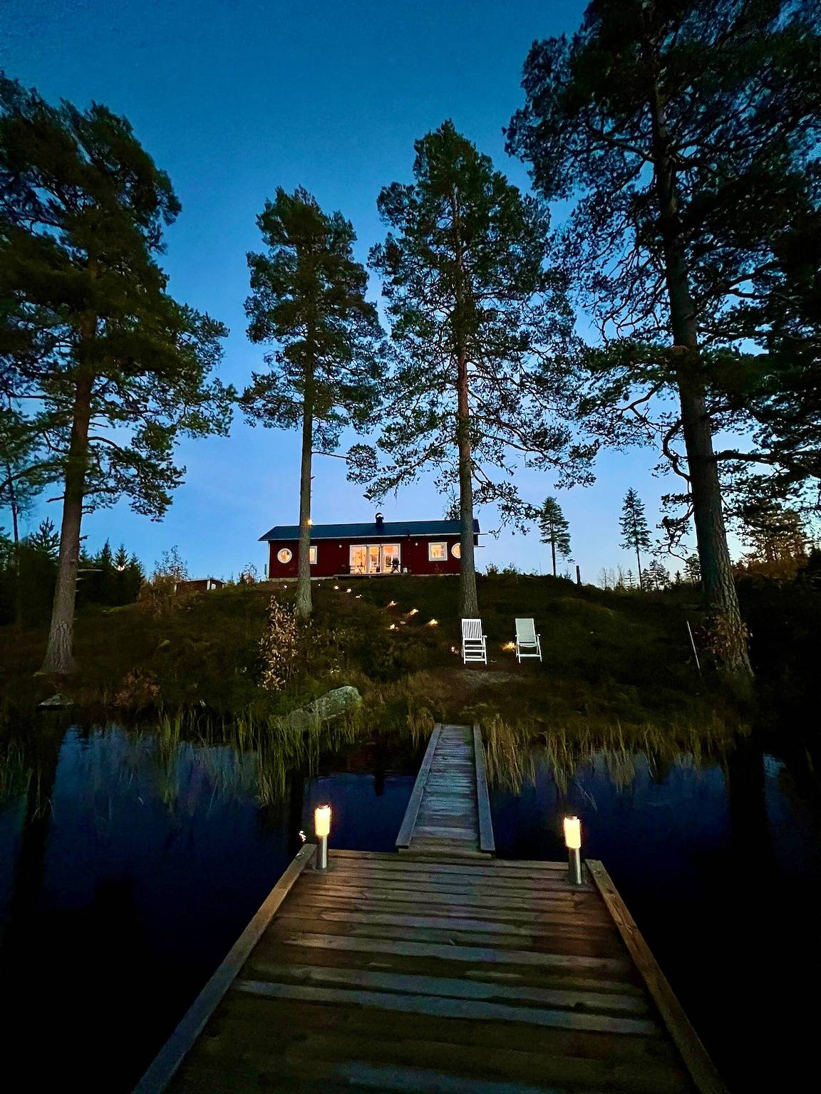 Luxuriöses Off-Grid-Haus in Hälsingland
