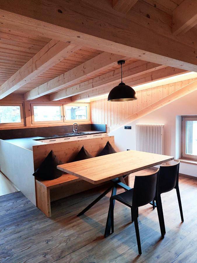 Gîte pour 5 personnes, avec balcon et vue, animaux acceptés à Santo Stefano di Cadore - 2