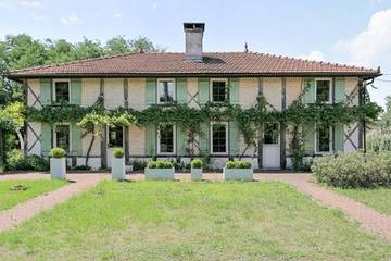 Chambre d’hôte pour 2 personnes, avec vue ainsi que piscine et jardin à Parentis-en-Born