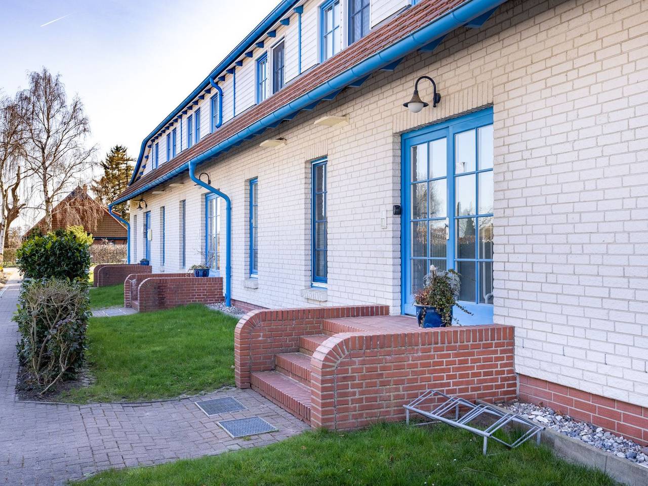 Ganze Ferienwohnung, Ferienwohnung Seeschwalbe im Birkenhof am Meer Ofc 09 - 4-Raum-Fewo, 3 Schlafräume max.6 Erw.+1 Baby in Börgerende, Börgerende-Rethwisch
