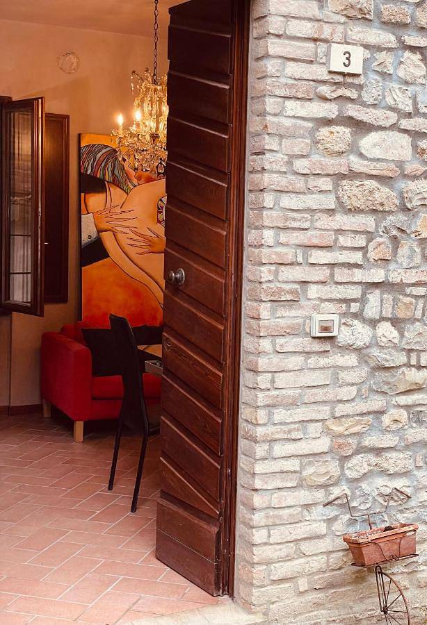 Appartamento per 2 persone, con terrazza e panorama in Provincia di Piacenza