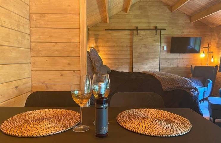 Studio entier, Tiny House 'Weißenthalsmühle Eichenhäuschen' avec terrasse privée in Niedenstein, Arrondissement de Schwalm-Eder