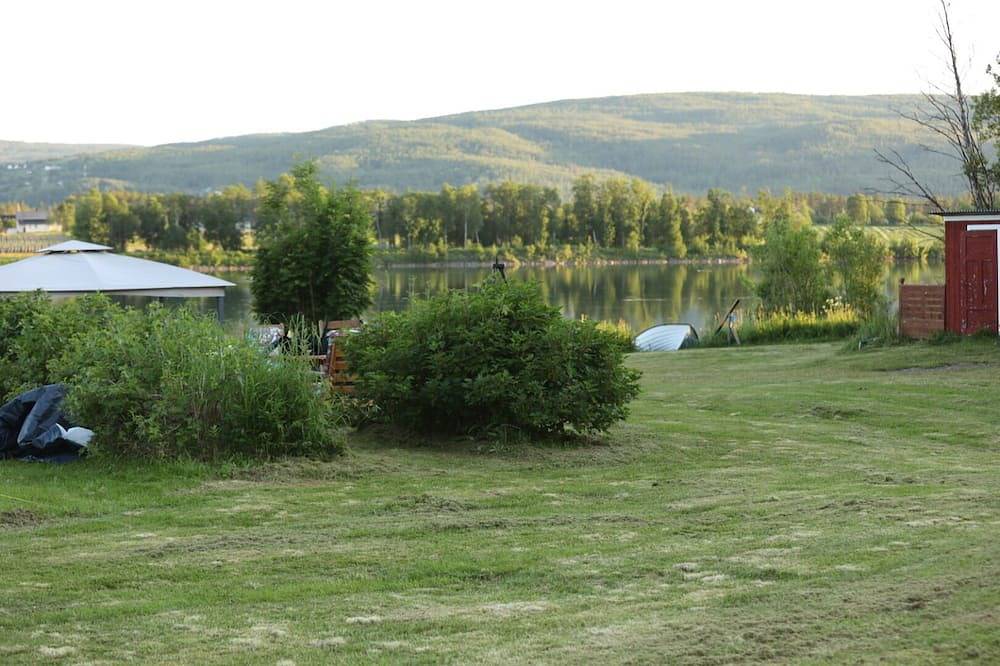 Idyllic fishing location in Målselva for camping and parking in Målselv