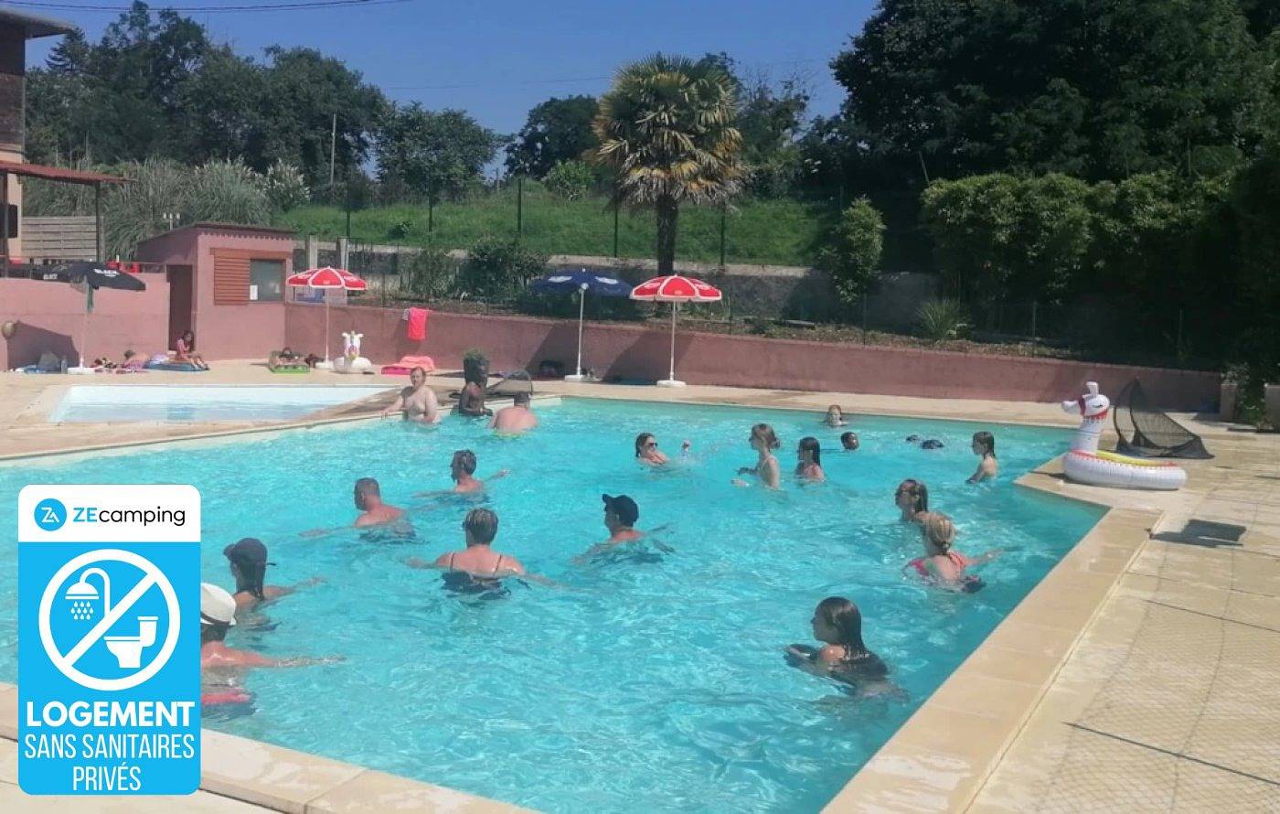 Zecamping 4 étoiles animé pataugeoire dog friendly tente Bbq 12m2 in Saint-Gaultier, Le Blanc und Umgebung