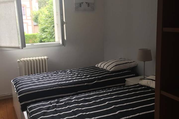 Gîte pour 5 personnes, avec balcon dans Hippodrome de Deauville La Touques - 4