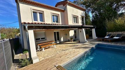 Cottage pour 6 personnes, avec jardin ainsi que terrasse et piscine, animaux acceptés à Prades-le-Lez