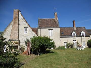 Gîte pour 4 personnes, avec jardin et terrasse, animaux acceptés en Indre-et-Loire