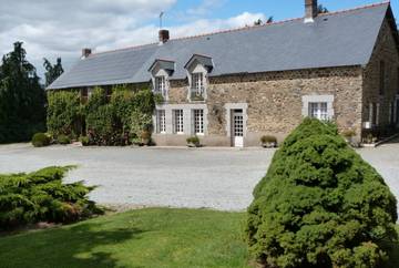 Chambre d’hôte pour 2 personnes, avec jardin à Piré-sur-Seiche