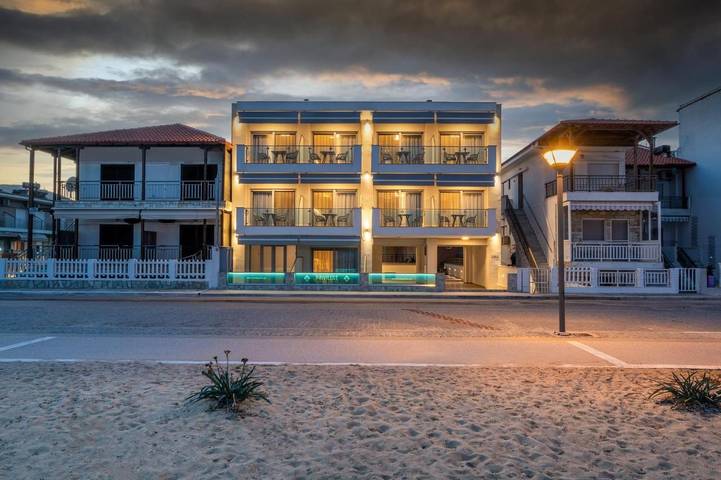Ferienwohnung für 2 Personen, mit Balkon und Terrasse sowie Ausblick in Sarti