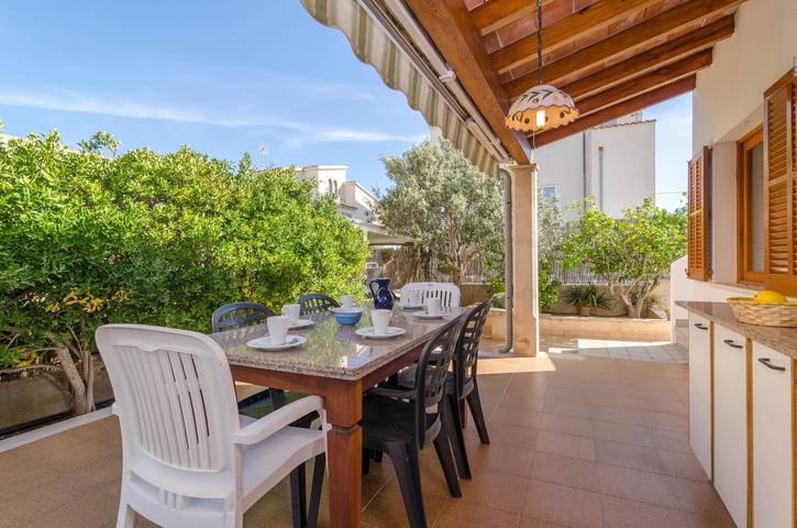 Ganze Wohnung, Es Port  - Apartment with private garden in Portocolom. Free Wifi in Portocolom, Felanitx