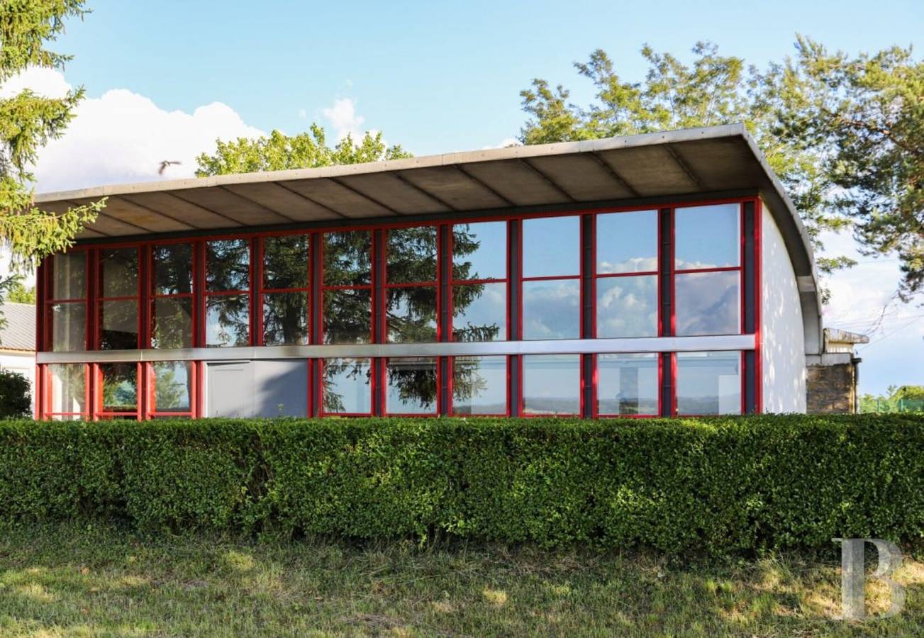 Villa "Maison Le Corbusier" avec vue sur les montagnes, terrasse privée et Wi-Fi in Doncourt-lès-Conflans, Meurthe-et-Moselle