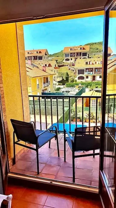 Apartamento de vacaciones para 4 personas, con vistas y terraza - 1