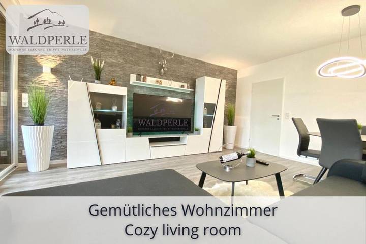 Ferienwohnung für 2 Personen, mit Pool und Terrasse sowie Ausblick und Sauna, mit Haustier in Schonach (Dorf) - 2