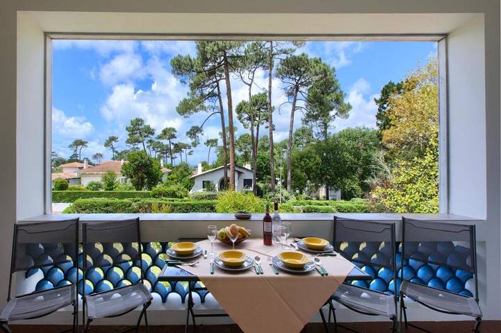 Appartement de vacances pour 7 personnes, avec Terrasse et Vue sur la Dune du Pilat