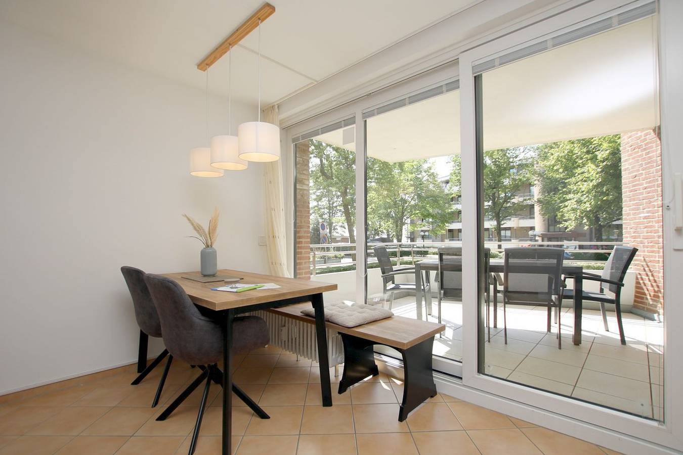 Ganze Wohnung, Ferienwohnung in Wyk/ Südstrand mit ca. 60m² und 3- Zimmern in der Hochpaterre in Wyk auf Föhr (Stadt), Wyk auf Föhr