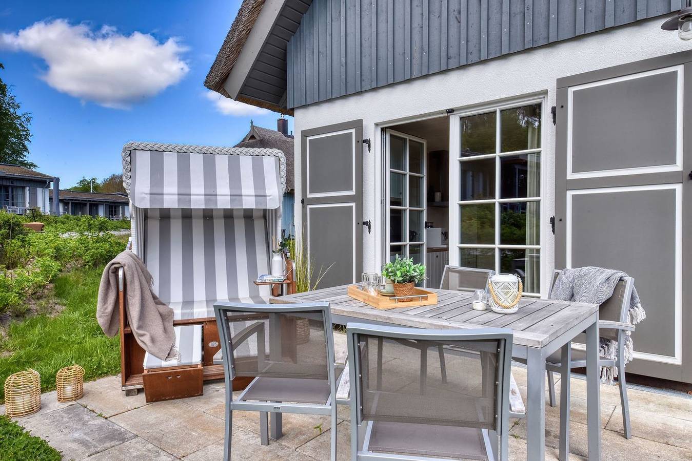 Neu gebaut, modern, exklusiv – das beschreibt das Feriendorf Klein Stresow in Klein Stresow, Putbus