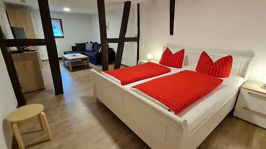 Ferienhaus für 4 Personen, mit Garten