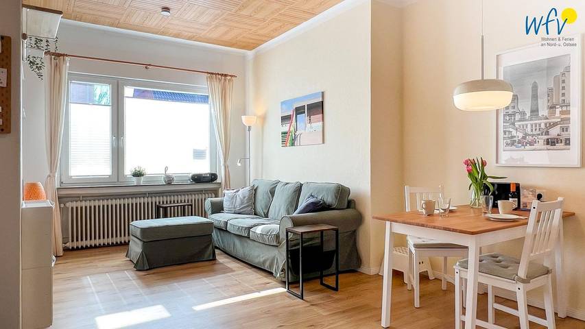 Ferienwohnung für 2 Personen, mit Terrasse auf Borkum