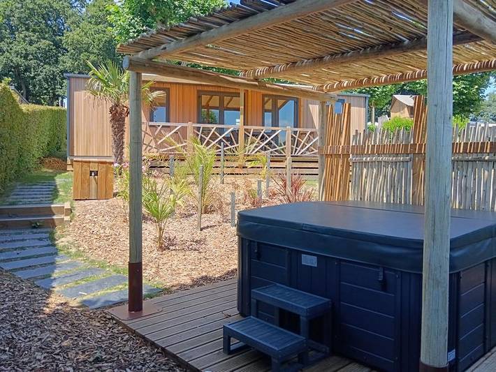 Mobil home pour 6 personnes, avec bassin pour enfant à Taden - 2