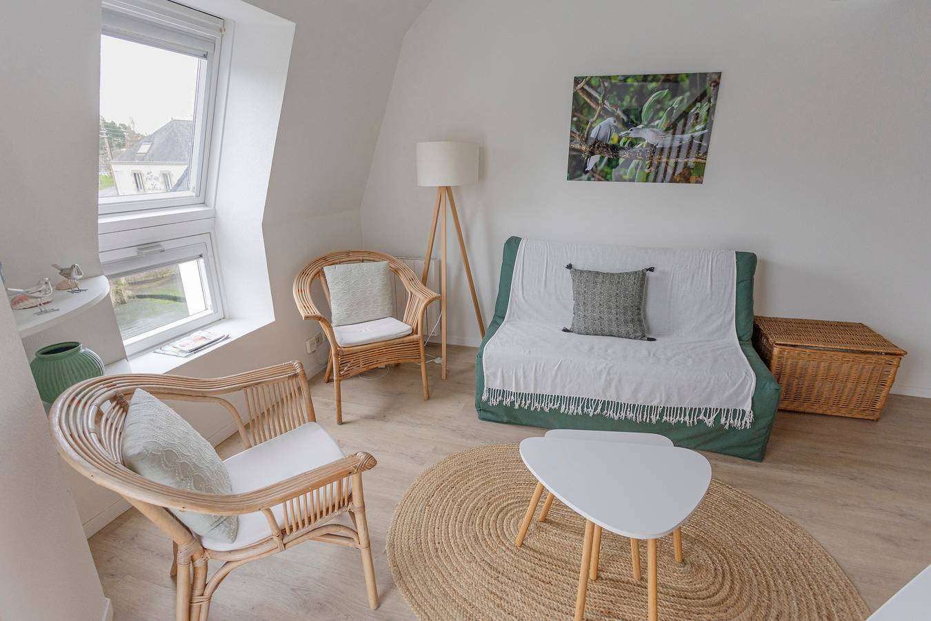 Apartamento entero, Apartamento 'Charmant Duplex' con balcón y Wi-Fi in Vannes, Côte des Mégalithes