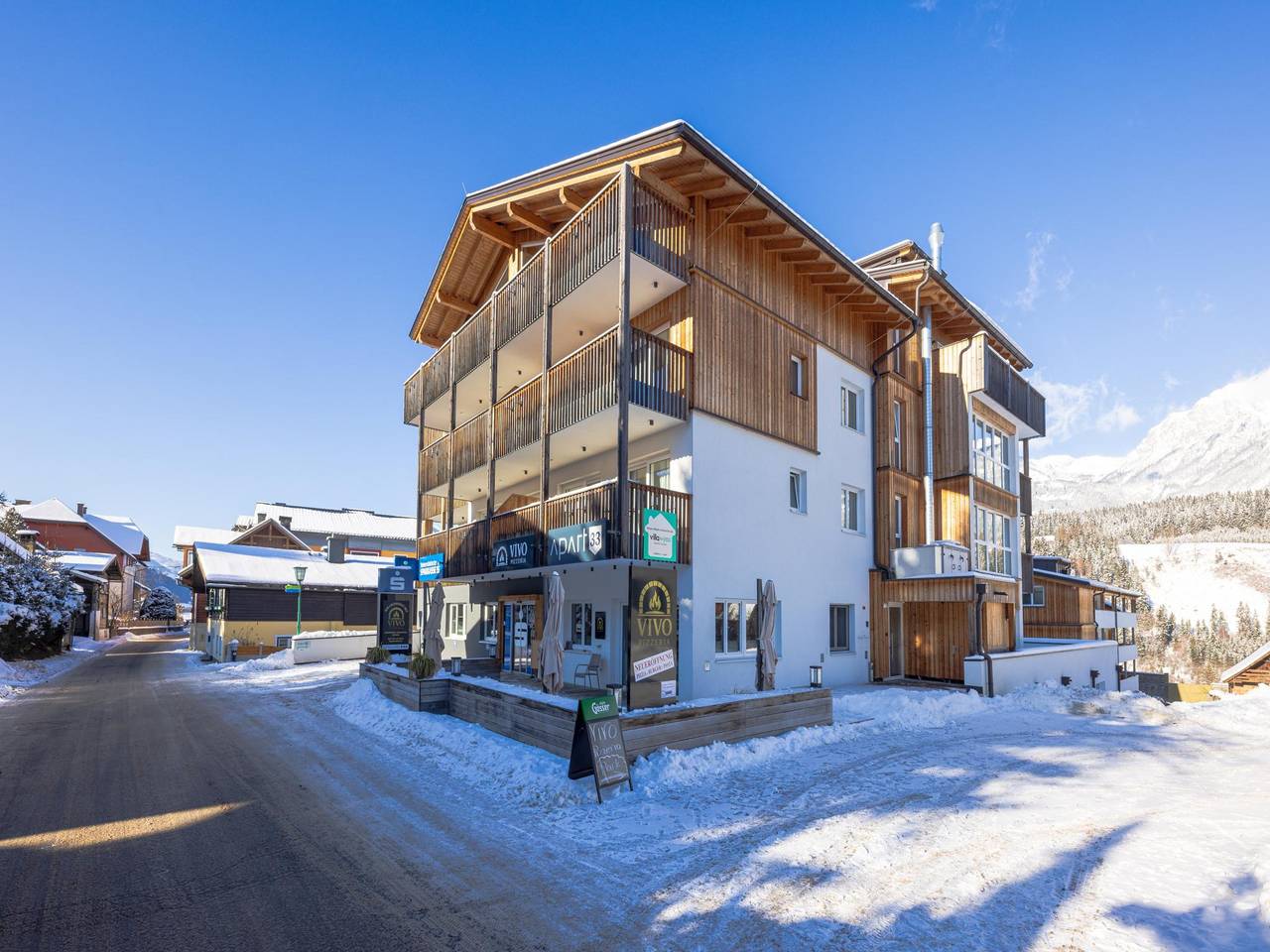 Ganze Wohnung, Elegante Wohnung mit Süd-West-Balkon in Haus, Schladming-Dachstein