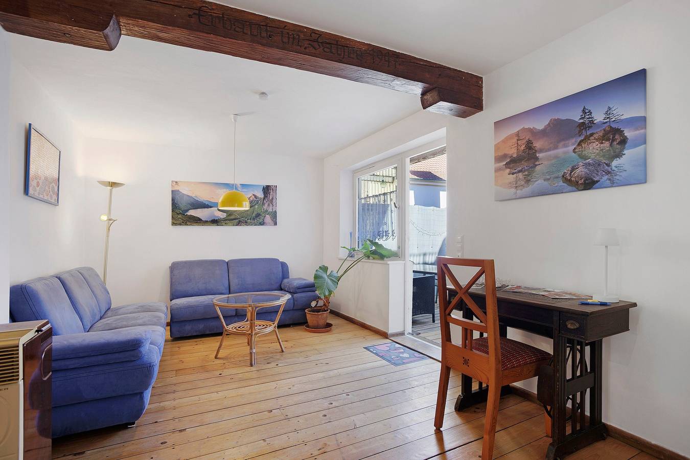 Ganze Wohnung, Tierfreundliche Ferienwohnung im historischen Gerberhaus im Allgäu mit eigener Terrasse in Memmingen, Bayerisch Schwaben