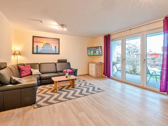 Ferienwohnung für 4 Personen, mit Terrasse in Mecklenburg-Schwerin