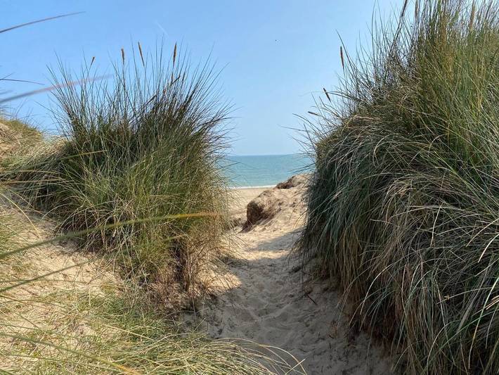 Chalet for 4 people, with Terrace and View in Winterton-on-Sea