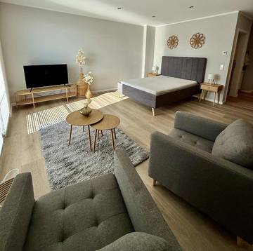 Gîte pour 2 personnes, avec terrasse, animaux acceptés à Brühl