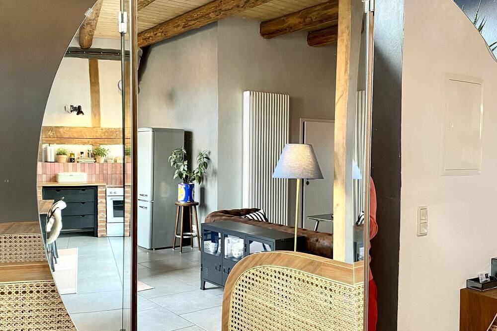 Ganze Wohnung, Hof27- the Diele directly on the Weser cycle path in Verden, Landkreis Verden