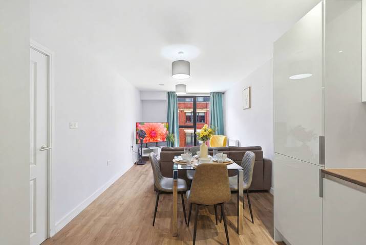 Appartement entier, Appartement de vacances pour 4 personnes avec balcon in Birmingham, Région de Birmingham