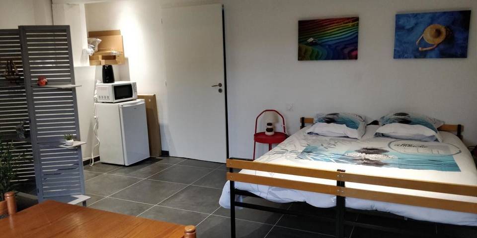 Chambre d’hôte pour 4 personnes, avec jardin à Saint-Antoine-l'Abbaye - 3