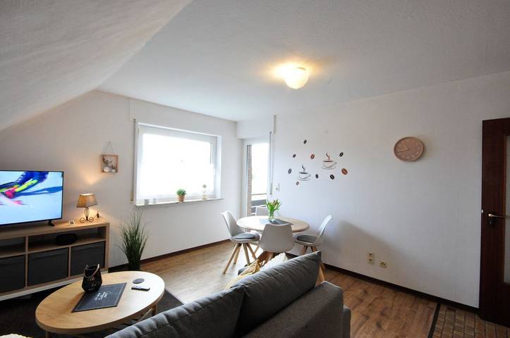Ferienwohnung für 4 Personen, mit Balkon und Garten