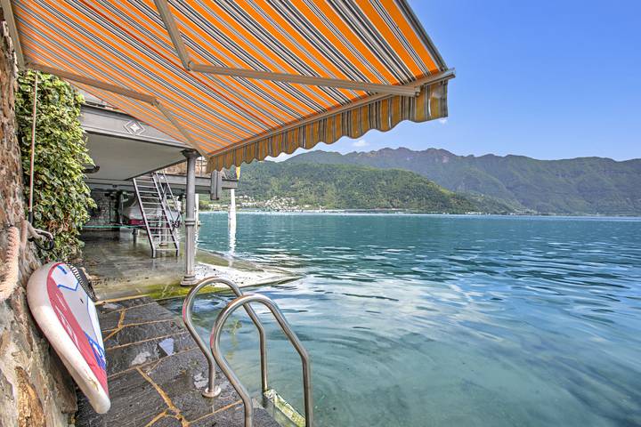 Ferienhaus für 4 Personen, mit Seeblick und Terrasse, kinderfreundlich im Tessin - 2
