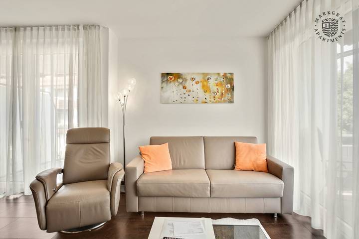 Ferienwohnung für 2 Personen, mit Balkon in Bad Bellingen - 4