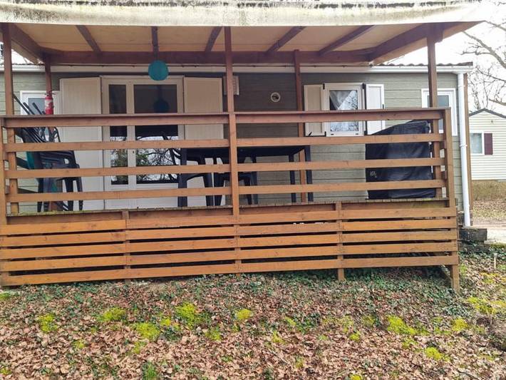 Glamping for 4 people, with Sauna in Dordogne