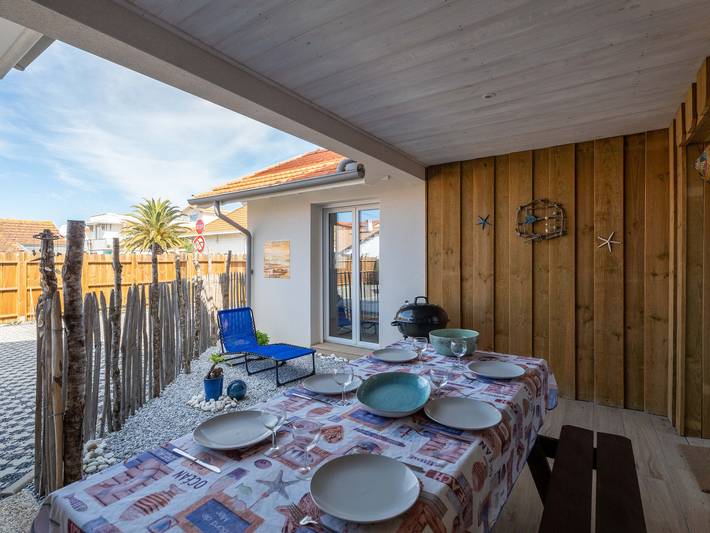 Gîte pour 6 personnes, avec terrasse dans Biscarrosse Plage - 2