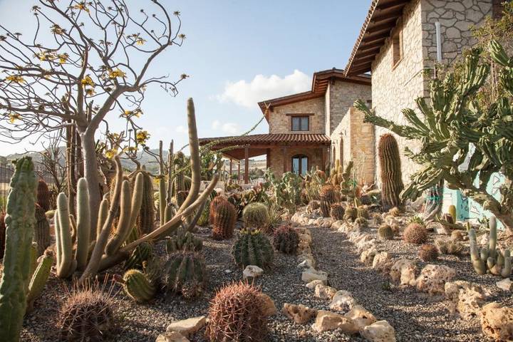 Agriturismo per 2 persone, con Terrazza e Giardino nonché Piscina e Panorama a Agrigento