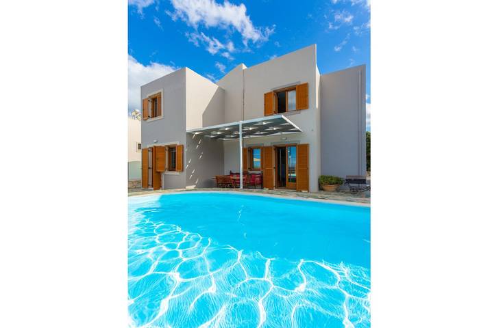 Ferienhaus für 6 Personen, mit Meerblick und Terrasse in Chania - 2