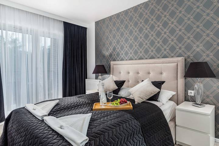 Ganze Wohnung, Ferienwohnung für 4 Personen mit Garten in Międzywodzie, Baltic Sea Pomerania